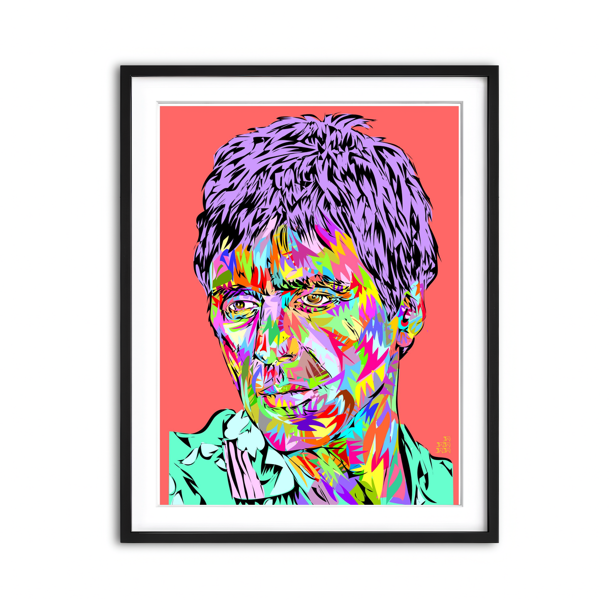 Framed Print 3x4 Black