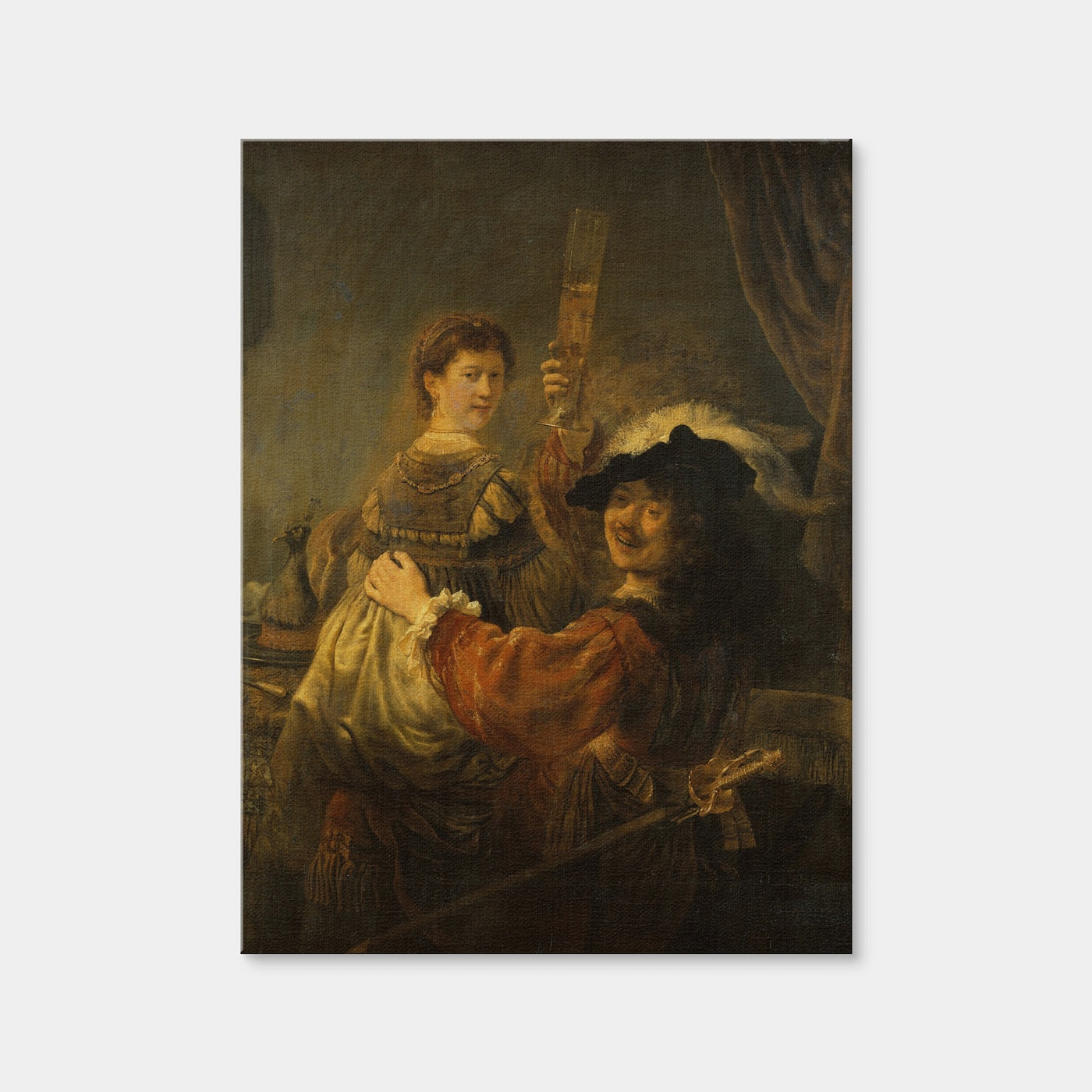 AUTO-MOCKUP WHITE | Scene of the Prodigal Son | 1 Piece | Gallery Wrap | group=3x4