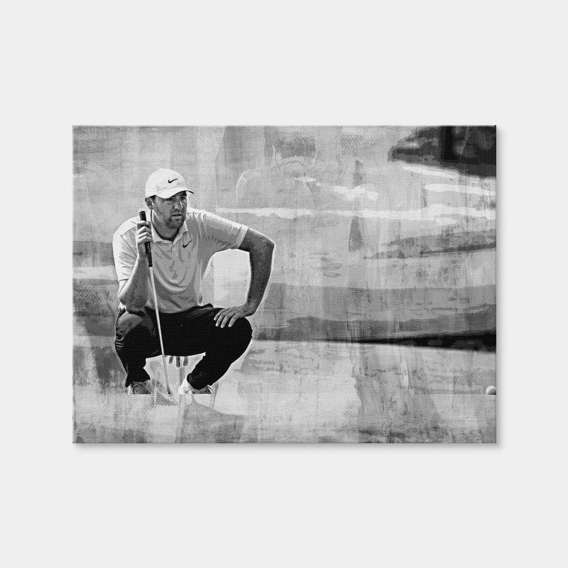 AUTO-MOCKUP WHITE | Scheffler Grayscale | 1 Piece | Gallery Wrap | group=4x3