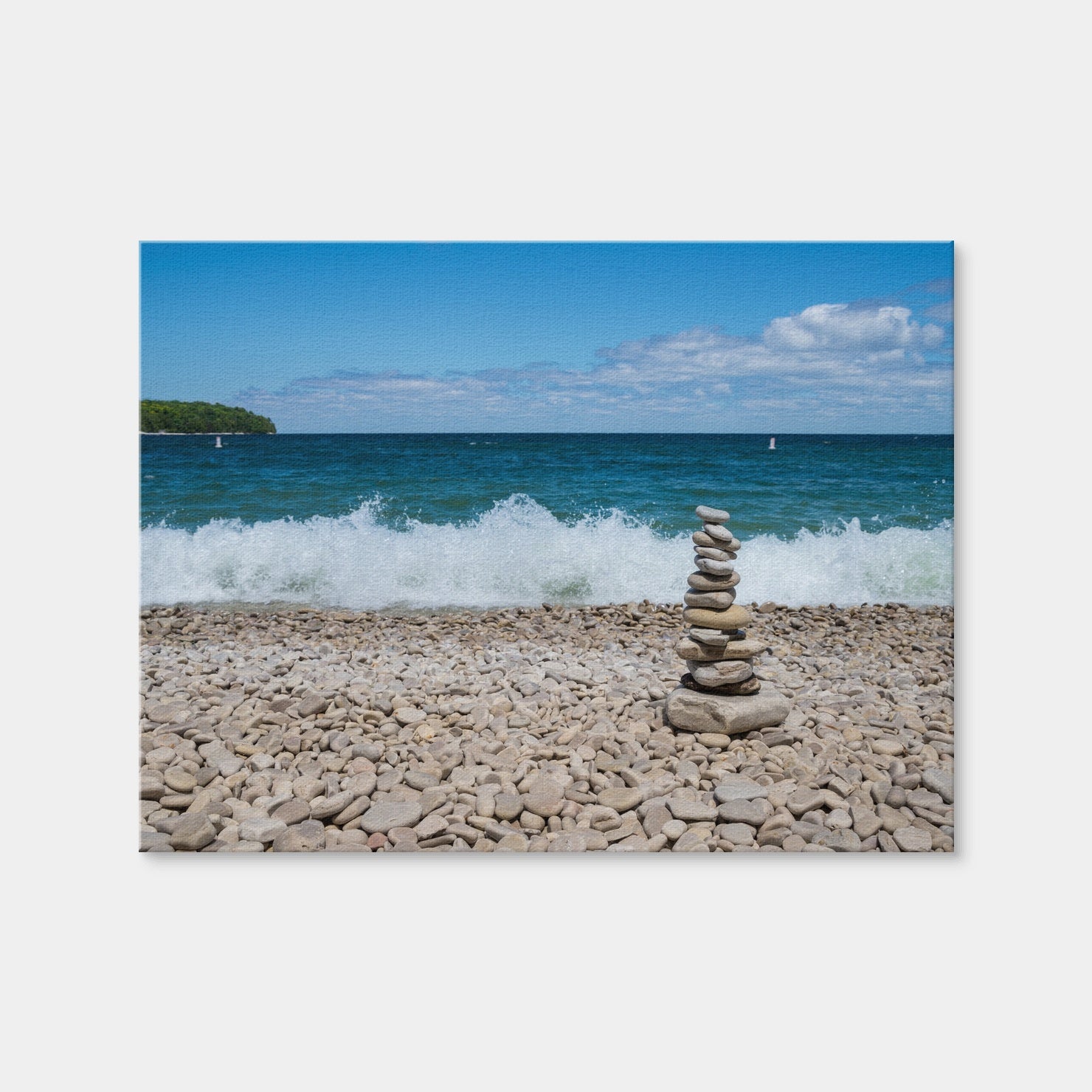 AUTO-MOCKUP WHITE | School House Beach | 1 Piece | Gallery Wrap | group=4x3