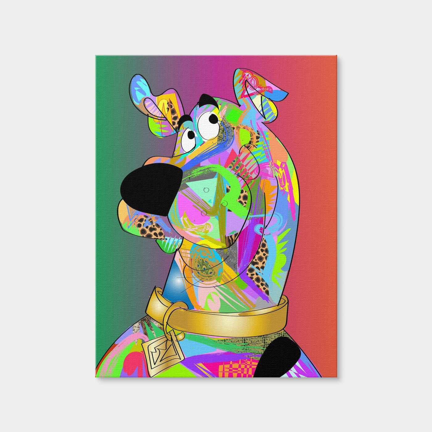 AUTO-MOCKUP WHITE | Scooby Doo | 1 Piece | Gallery Wrap | group=3x4
