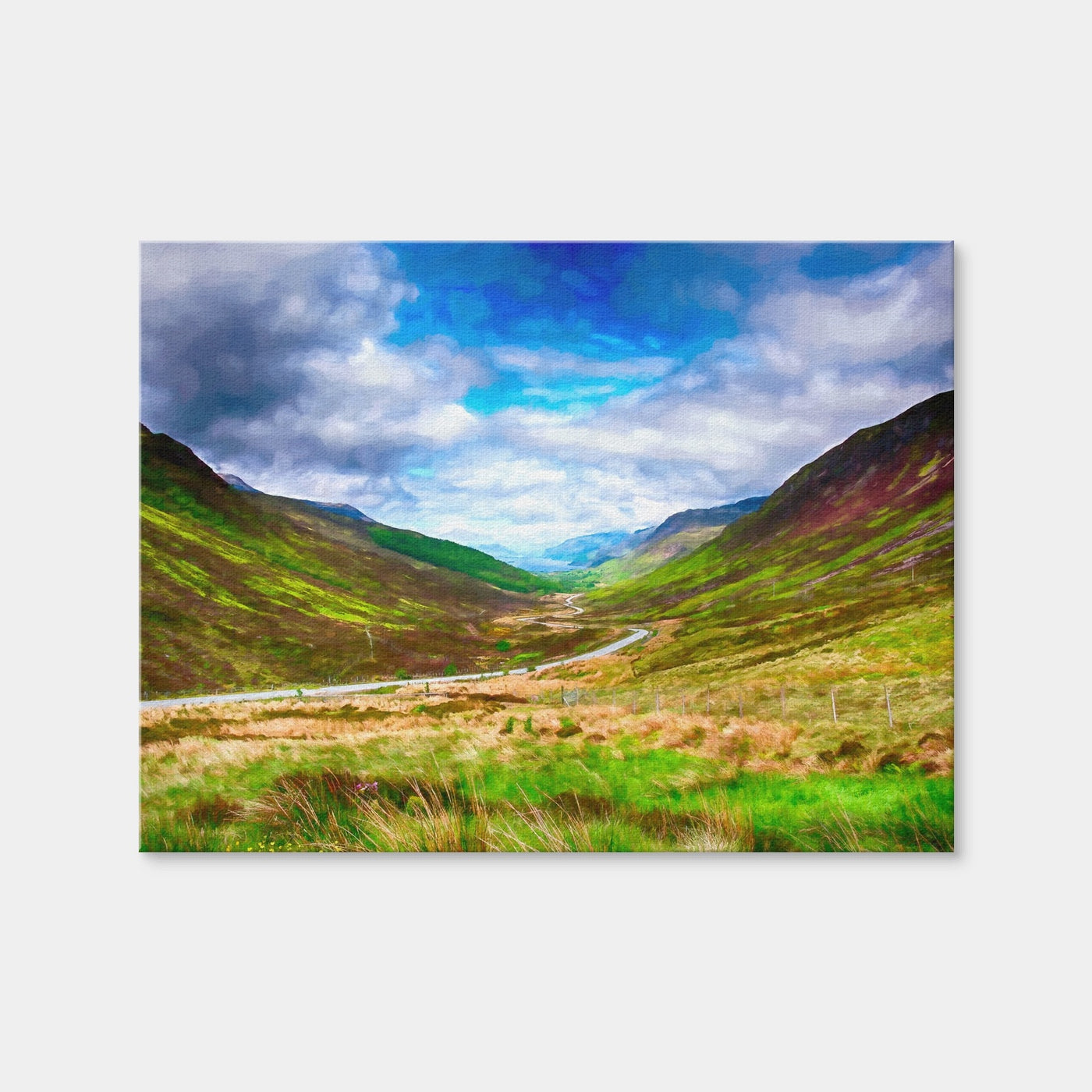 AUTO-MOCKUP WHITE | Scottish Highlands | 1 Piece | Gallery Wrap | group=4x3