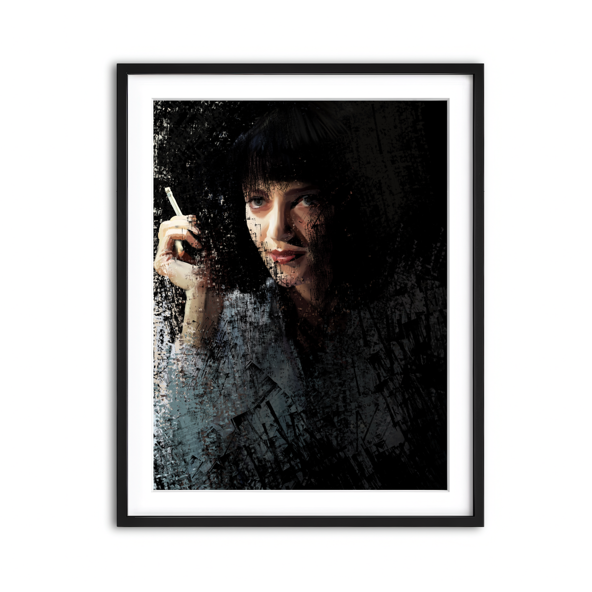 Framed Print 3x4 Black