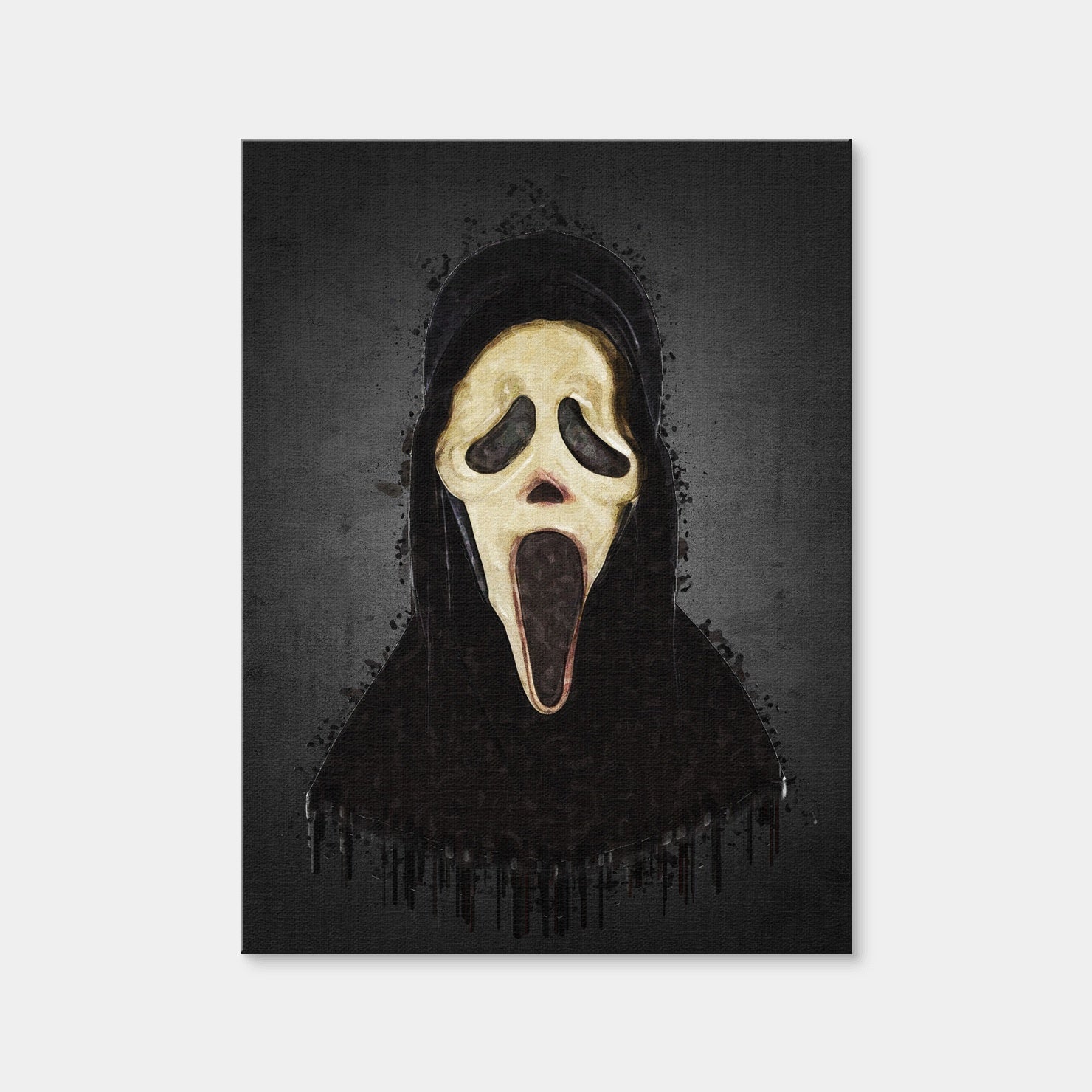 AUTO-MOCKUP WHITE | Scream Portrait | 1 Piece | Gallery Wrap | group=3x4