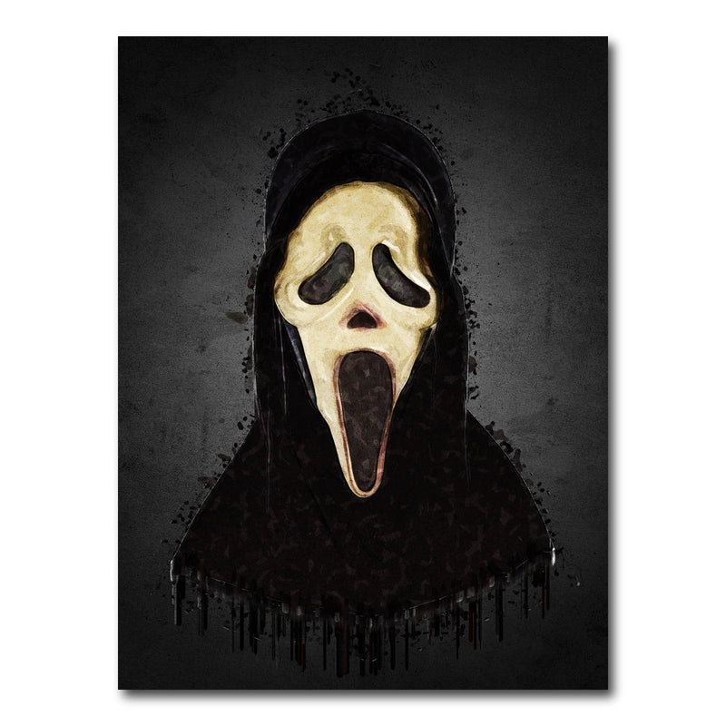 Scream Portrait Wall Art
