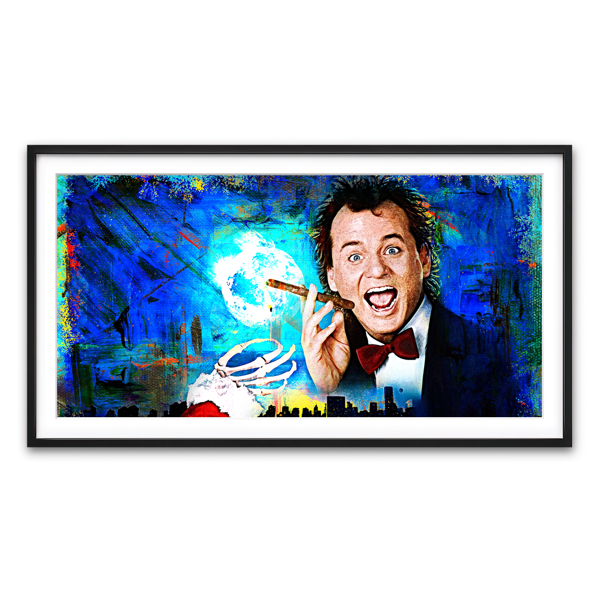 Framed Print 2x1 Black