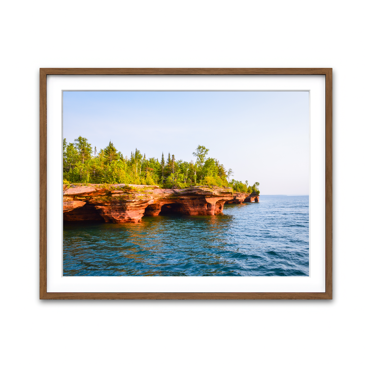 Framed Print 4x3 Walnut