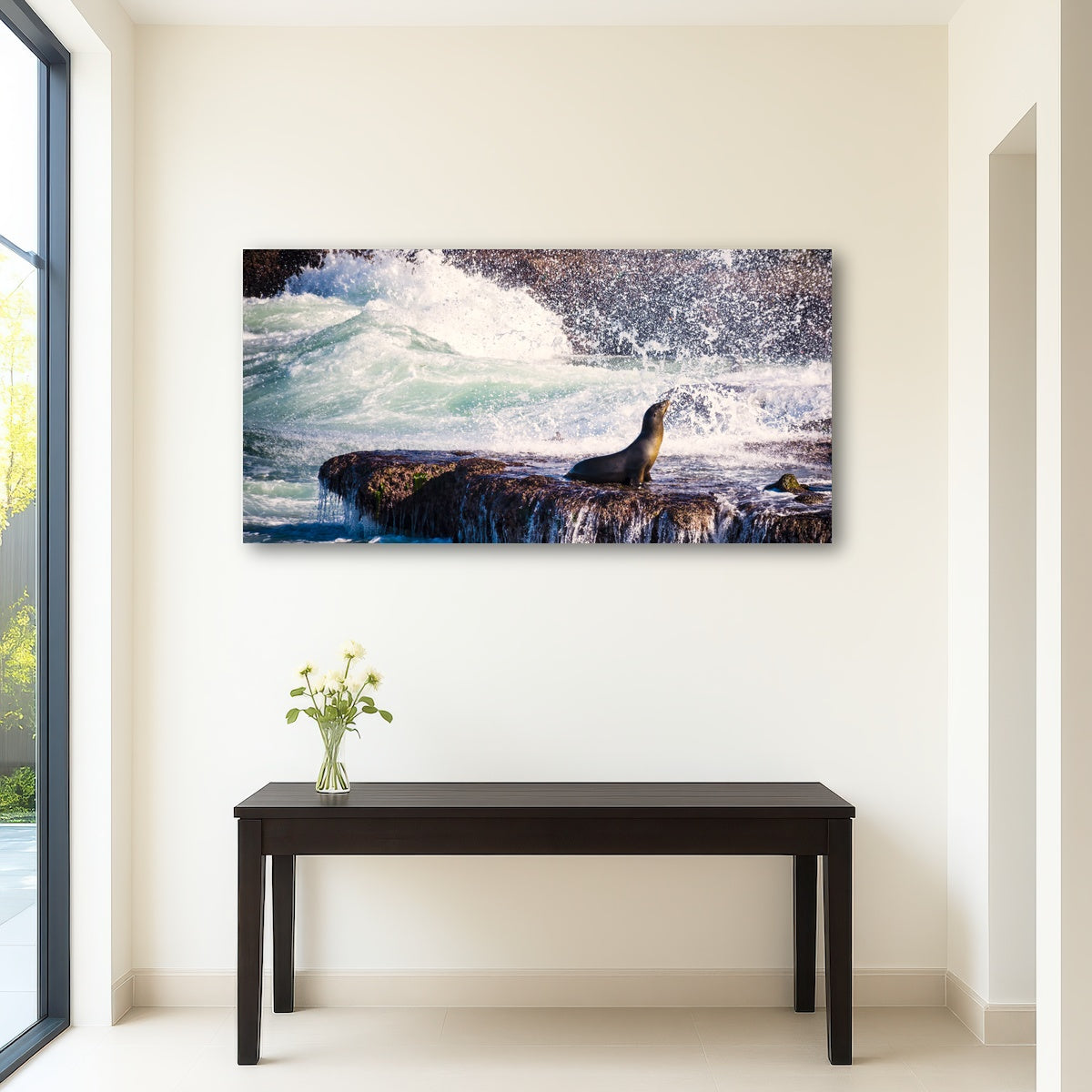 Sea Lion Surf La Jolla Wall Art