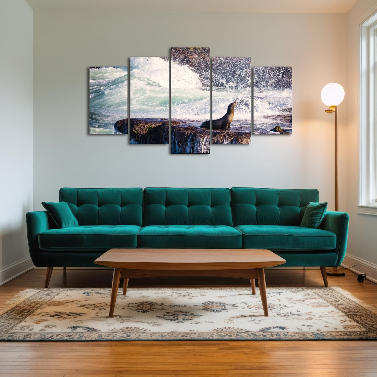 Sea Lion Surf La Jolla Wall Art