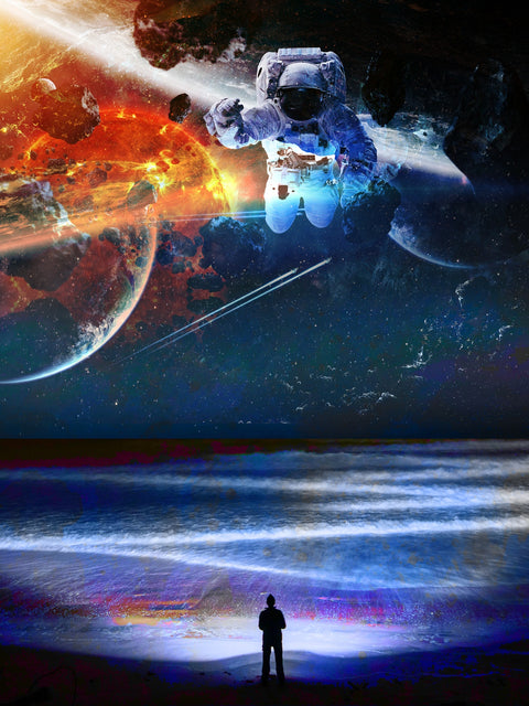 Sea and Space Wall Art