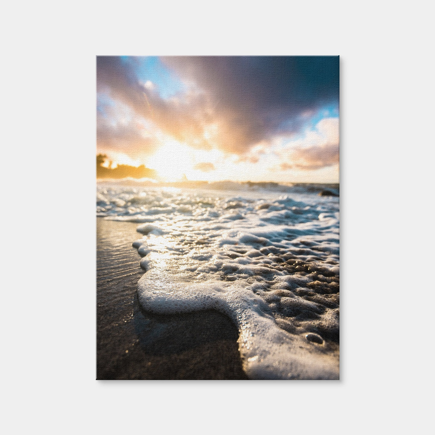 AUTO-MOCKUP WHITE | Seafoam Sunrise | 1 Piece | Gallery Wrap Canvas | group=3x4