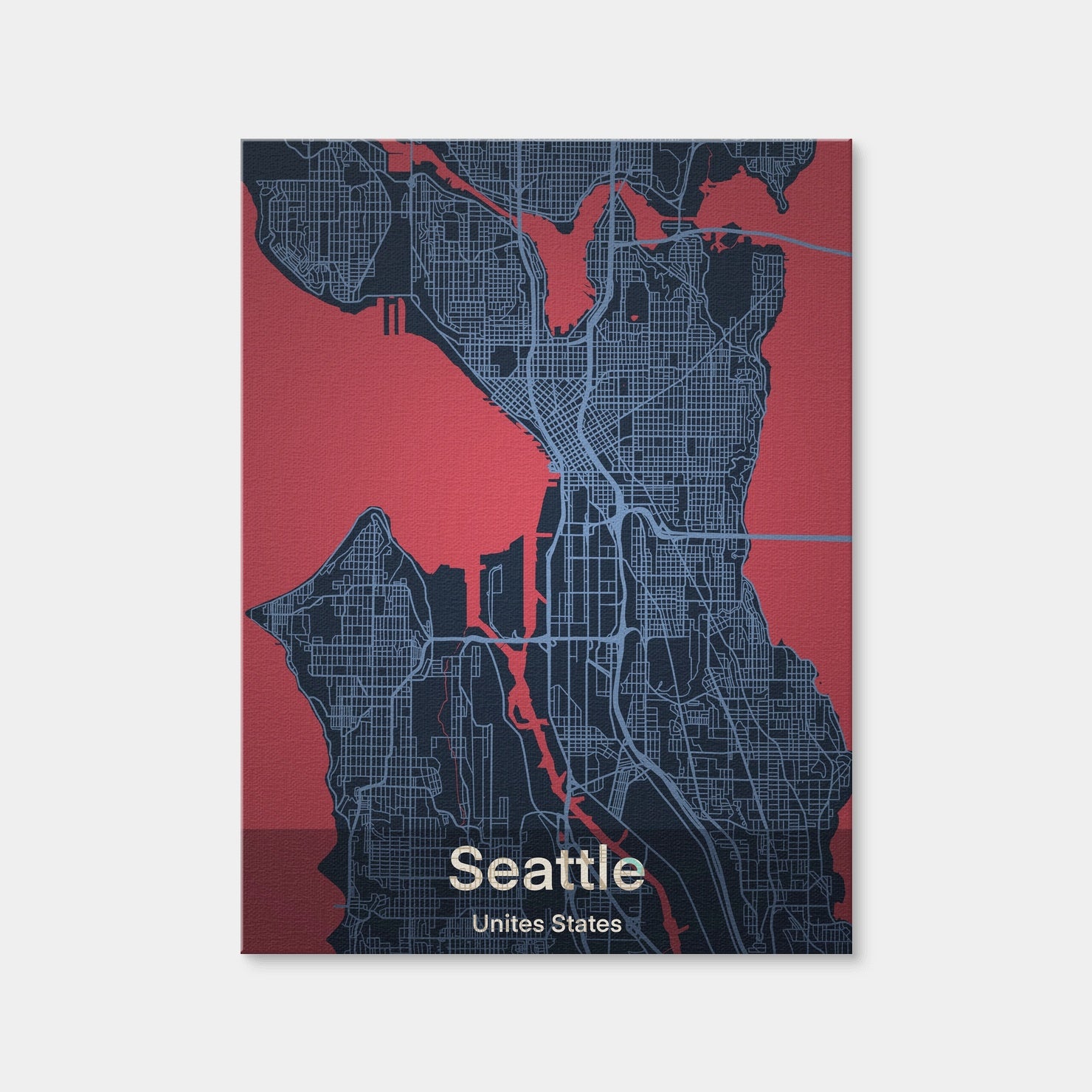 AUTO-MOCKUP WHITE | Seattle | 1 Piece | Gallery Wrap | group=3x4