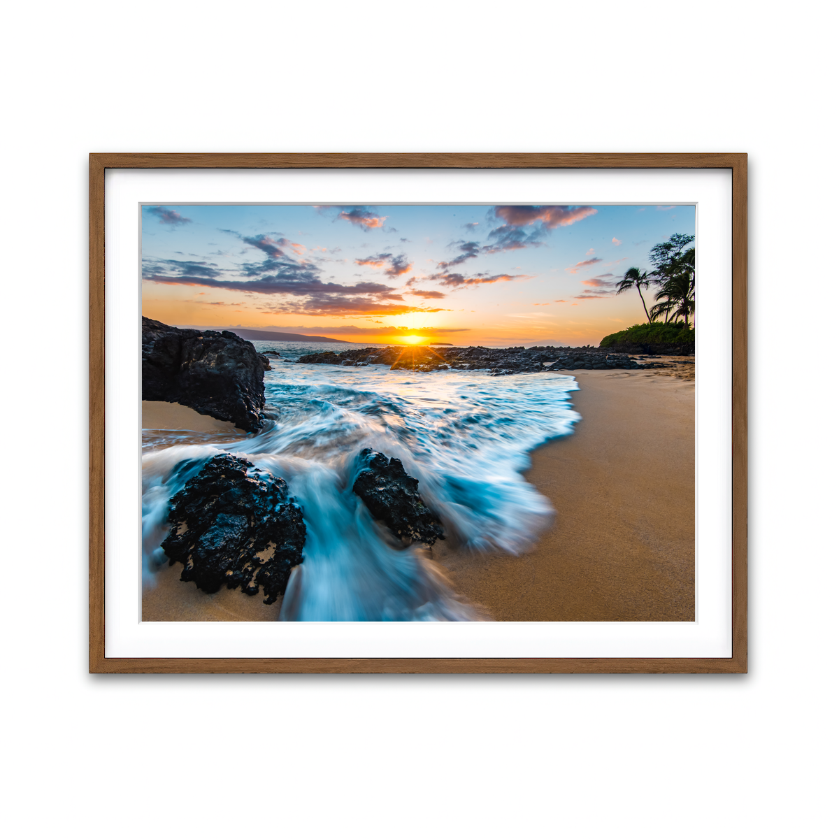 Framed Print 4x3 Walnut