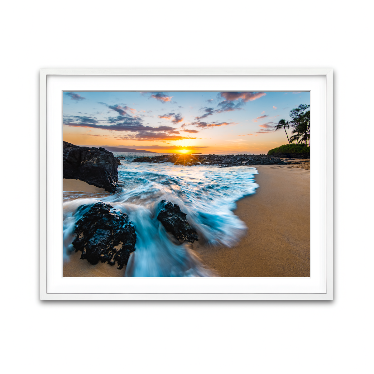 Framed Print 4x3 White