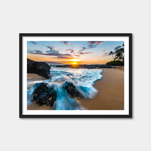 Secret Beach Wall Art — Framed Print Format preview