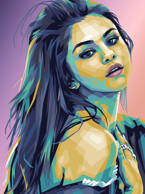 Selena Gomez Wall Art