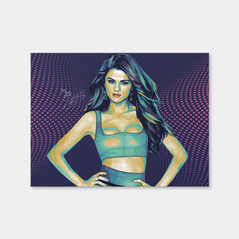 AUTO-MOCKUP WHITE | Selena Signature | 1 Piece | Gallery Wrap Canvas | group=4x3