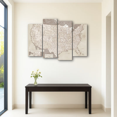 AUTO-MOCKUP ROOM | Sepia US Map