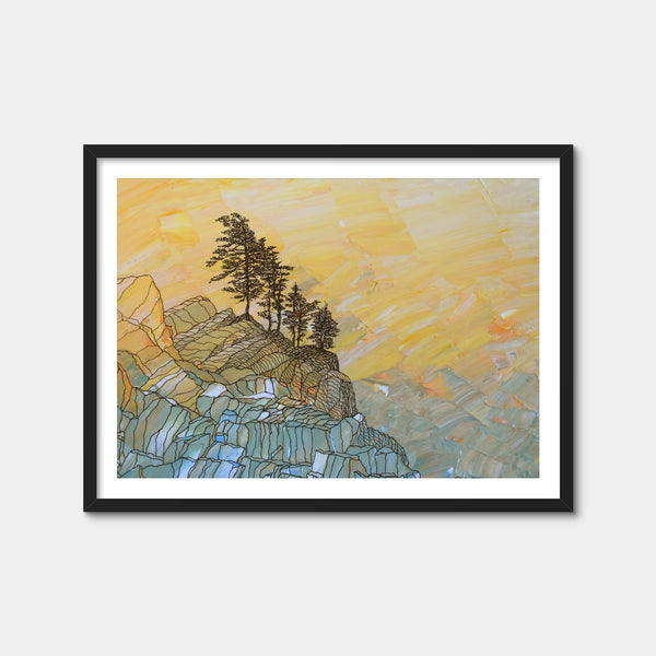 Serene Joy Wall Art — Framed Print Format preview