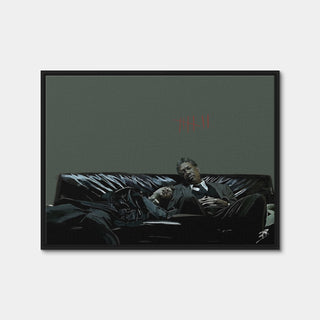 AUTO-MOCKUP WHITE | Seven - Asleep on the Job | 1 Piece | Black Framed Canvas | group=4x3