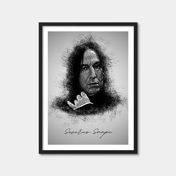 Severus Snape Wall Art — Framed Print Format preview