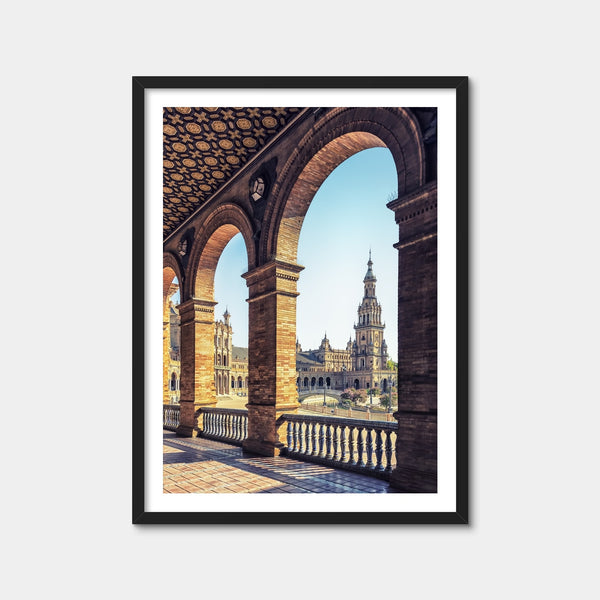 Seville City Wall Art — Framed Print Format preview