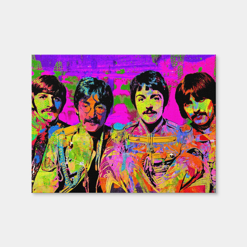 AUTO-MOCKUP WHITE | Sgt. Pepper's Beatles | 1 Piece | Gallery Wrap | group=4x3