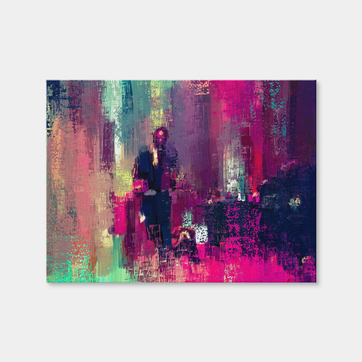 AUTO-MOCKUP WHITE | Shades of John Wick | 1 Piece | Gallery Wrap | group=4x3