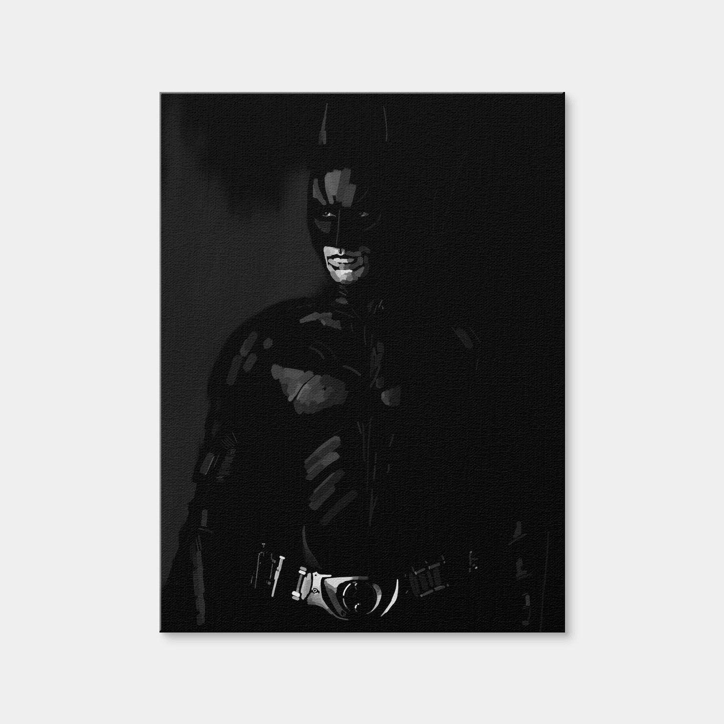 AUTO-MOCKUP WHITE | Shadow Dark Knight | 1 Piece | Gallery Wrap | group=3x4
