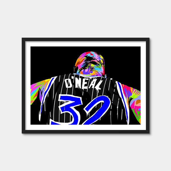 Shaq Wall Art — Framed Print Format preview