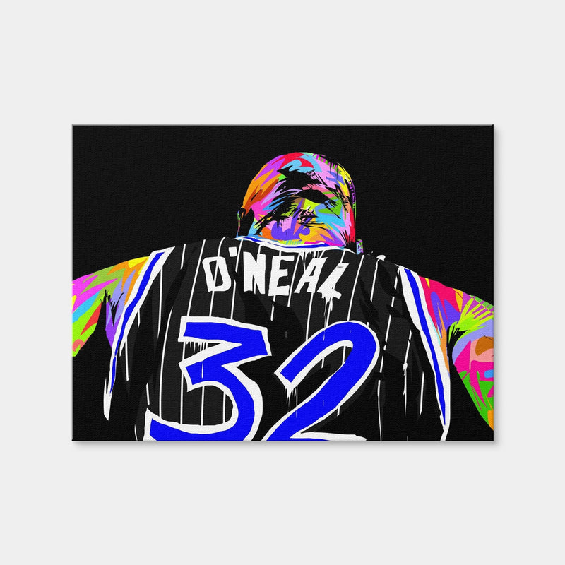 AUTO-MOCKUP WHITE | Shaq | 1 Piece | Gallery Wrap | group=4x3