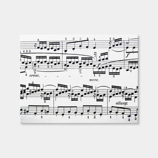AUTO-MOCKUP WHITE | Sheet Music | 1 Piece | Gallery Wrap | group=4x3