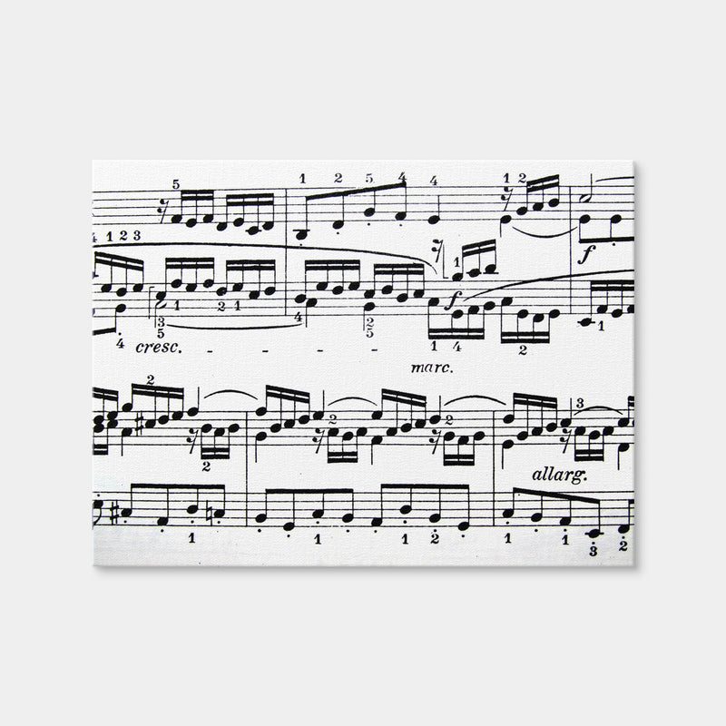 AUTO-MOCKUP WHITE | Sheet Music | 1 Piece | Gallery Wrap | group=4x3