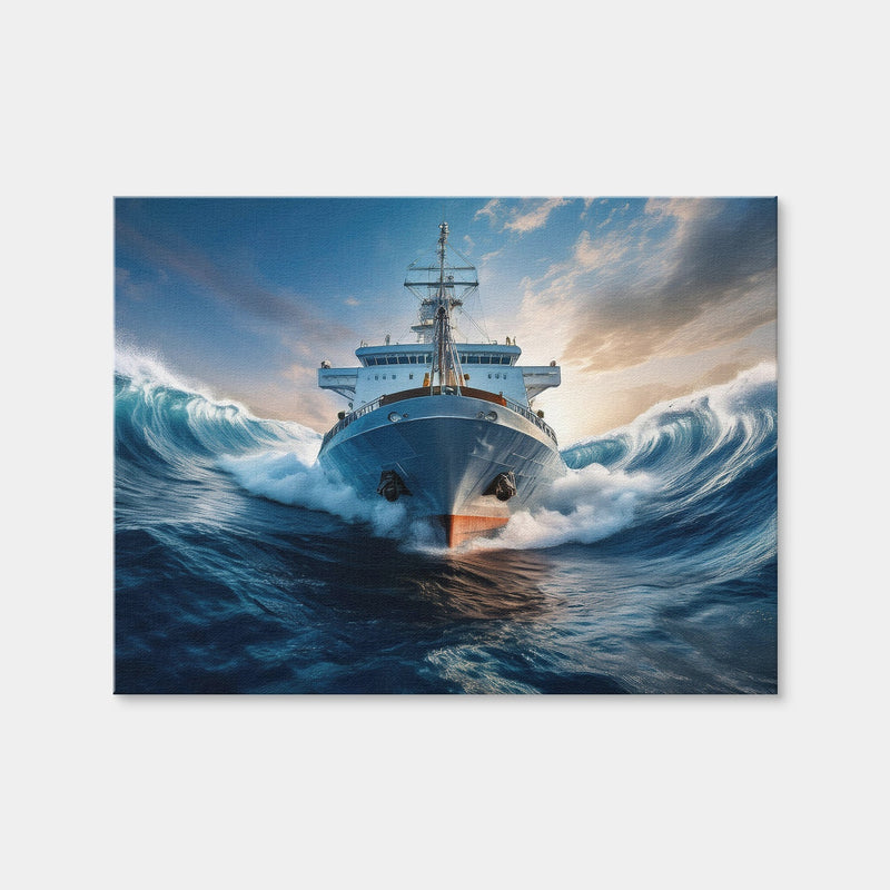AUTO-MOCKUP WHITE | Ship in High Waves | 1 Piece | Gallery Wrap | group=4x3
