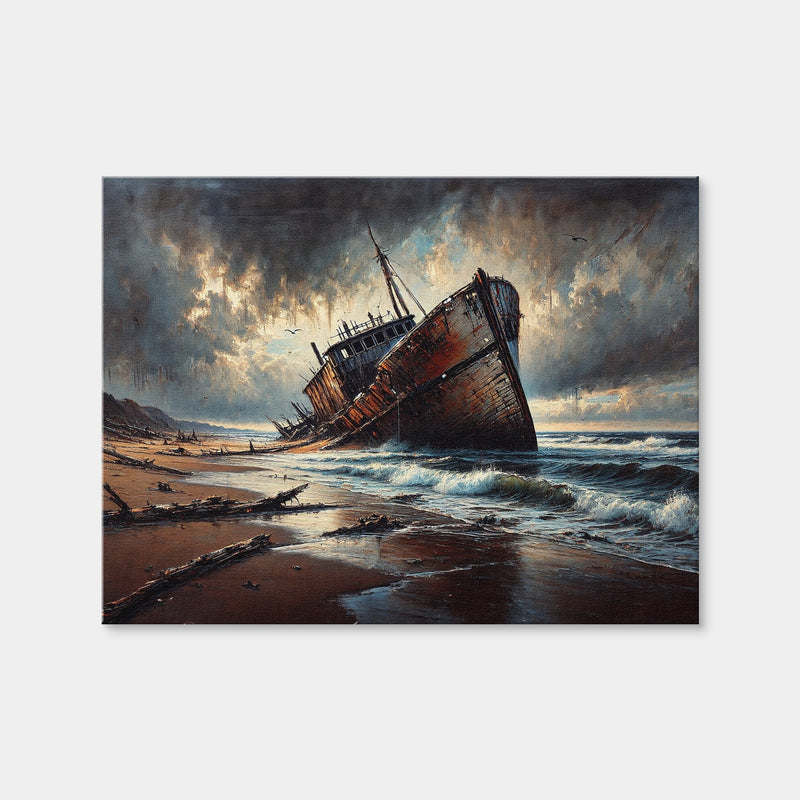 AUTO-MOCKUP WHITE | Shipwreck | 1 Piece | Gallery Wrap Canvas | group=4x3