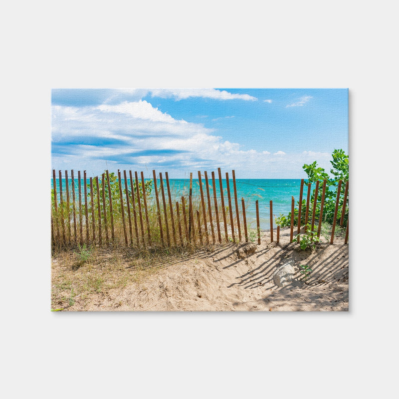 AUTO-MOCKUP WHITE | Shoreline with Fence in Evanston | 1 Piece | Gallery Wrap | group=4x3