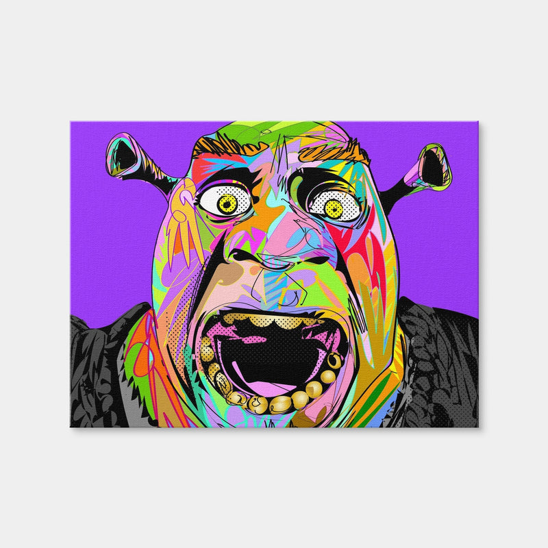 AUTO-MOCKUP WHITE | Shrek | 1 Piece | Gallery Wrap Canvas | group=4x3