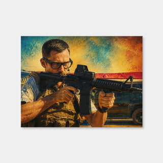 AUTO-MOCKUP WHITE | Sicario - Steve Forsing | 1 Piece | Gallery Wrap Canvas | group=4x3