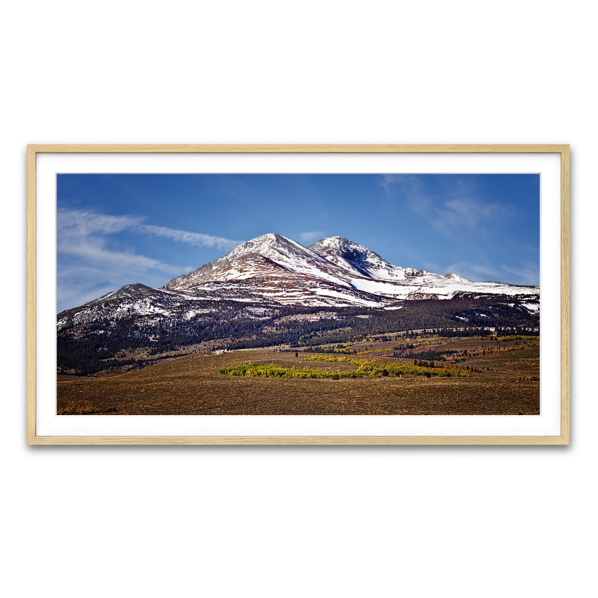 Sierra Nevada Mountains Wall Art