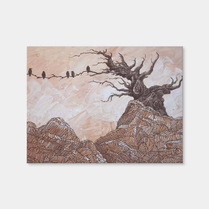 AUTO-MOCKUP WHITE | Silence Of The Ravens | 1 Piece | Gallery Wrap | group=4x3