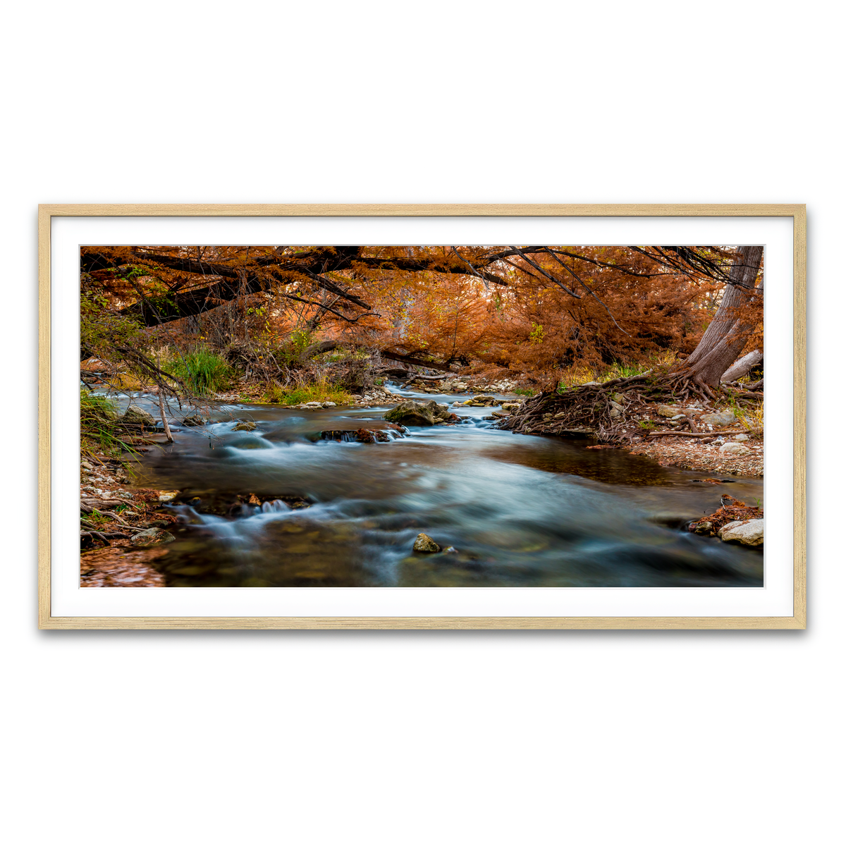 Framed Print 2x1 Natural