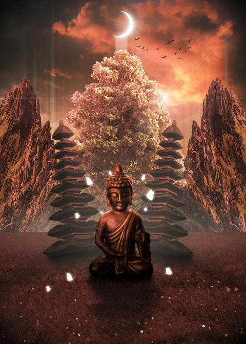 Sin Buddha Wall Art