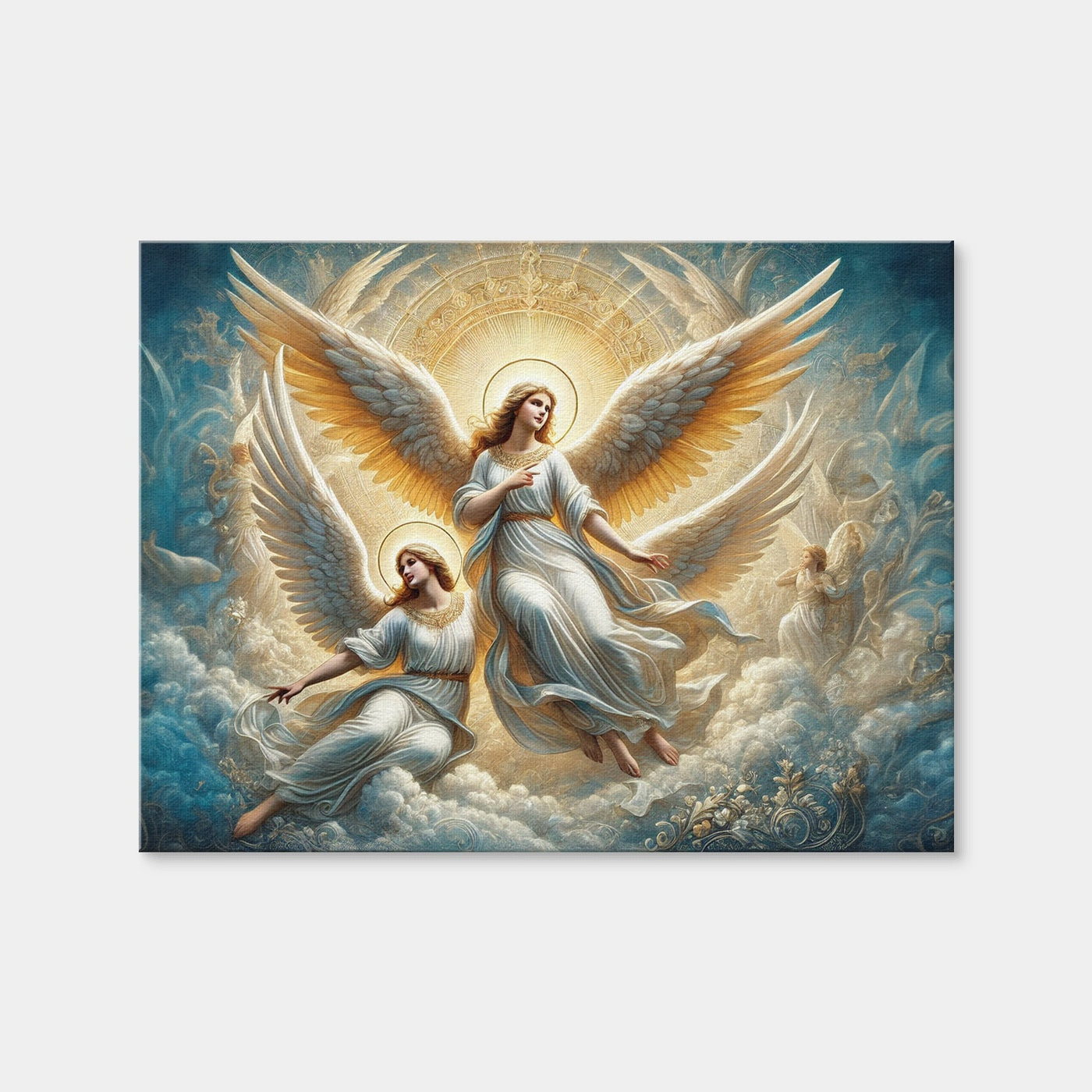 AUTO-MOCKUP WHITE | Singing Angels | 1 Piece | Gallery Wrap | group=4x3