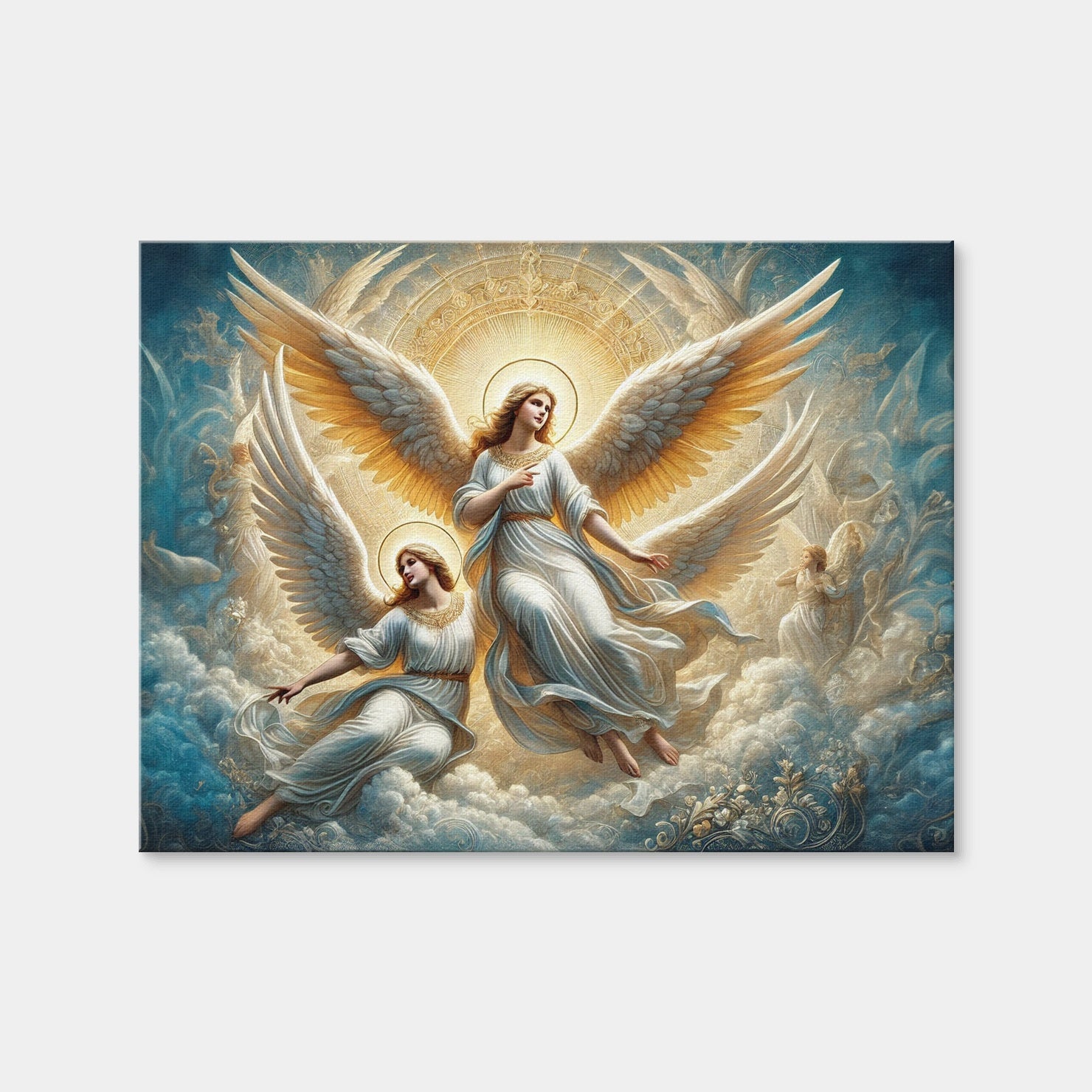 AUTO-MOCKUP WHITE | Singing Angels | 1 Piece | Gallery Wrap | group=4x3
