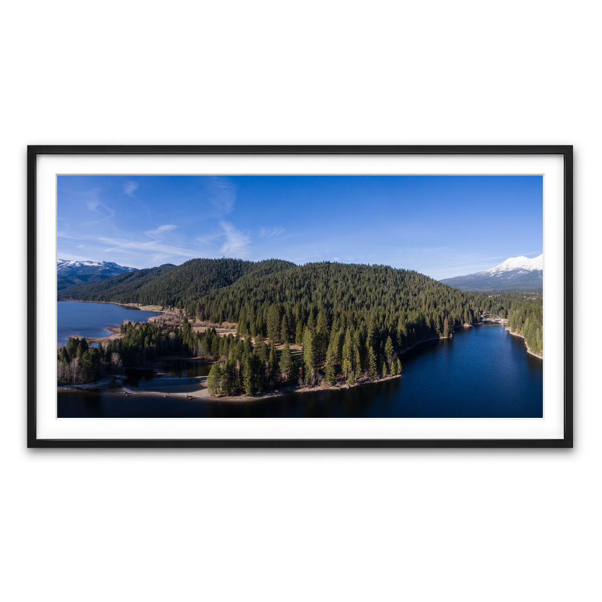 Siskiyou Lake and Mount Shasta Wall Art