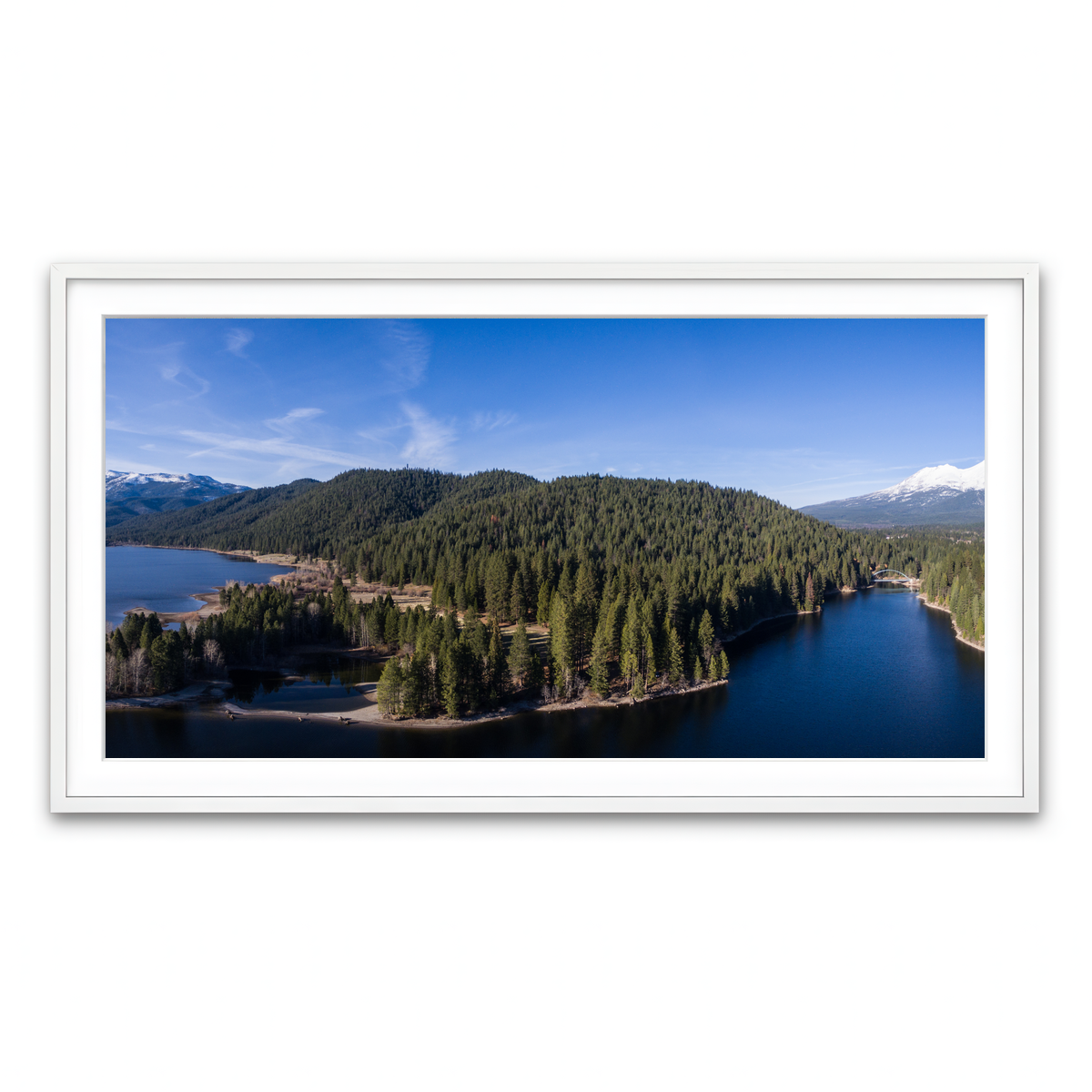 Siskiyou Lake and Mount Shasta Wall Art