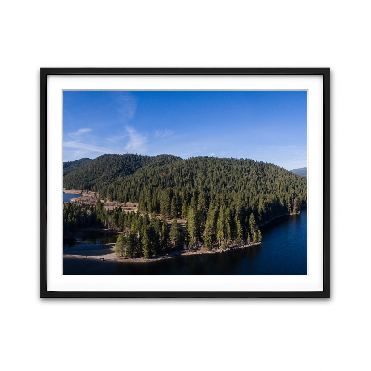Siskiyou Lake and Mount Shasta Wall Art