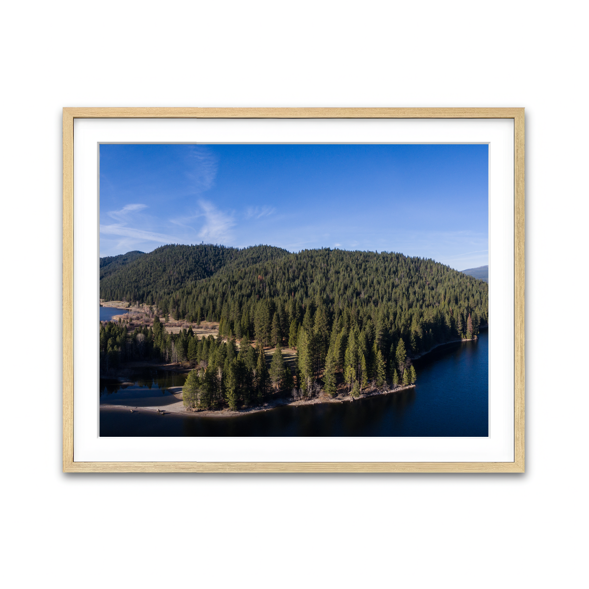 Siskiyou Lake and Mount Shasta Wall Art