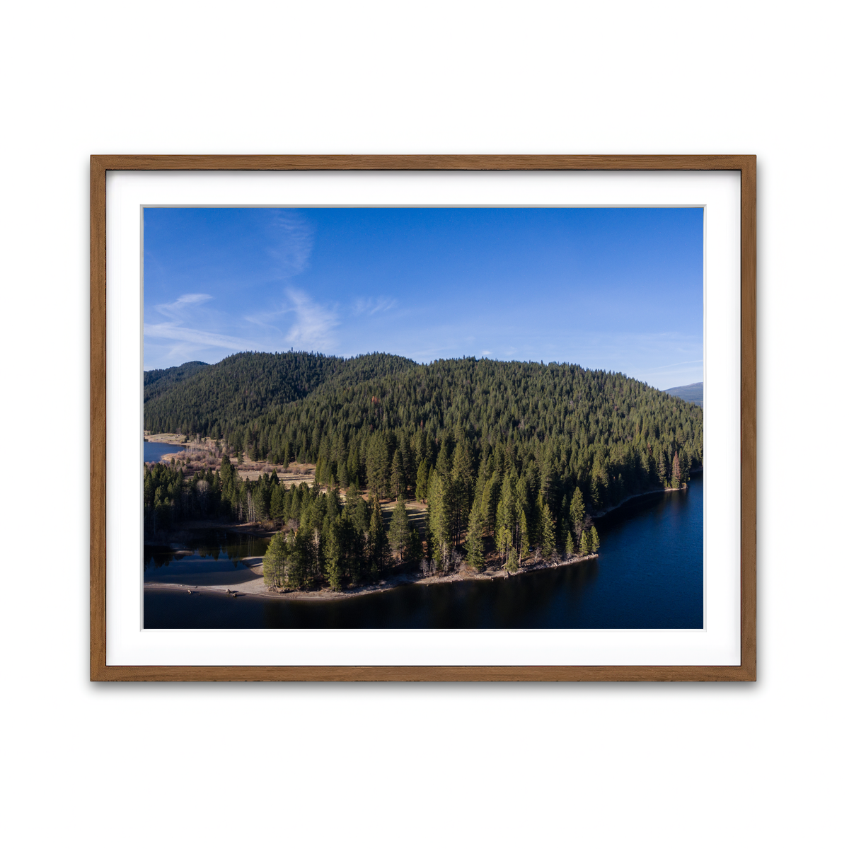 Siskiyou Lake and Mount Shasta Wall Art