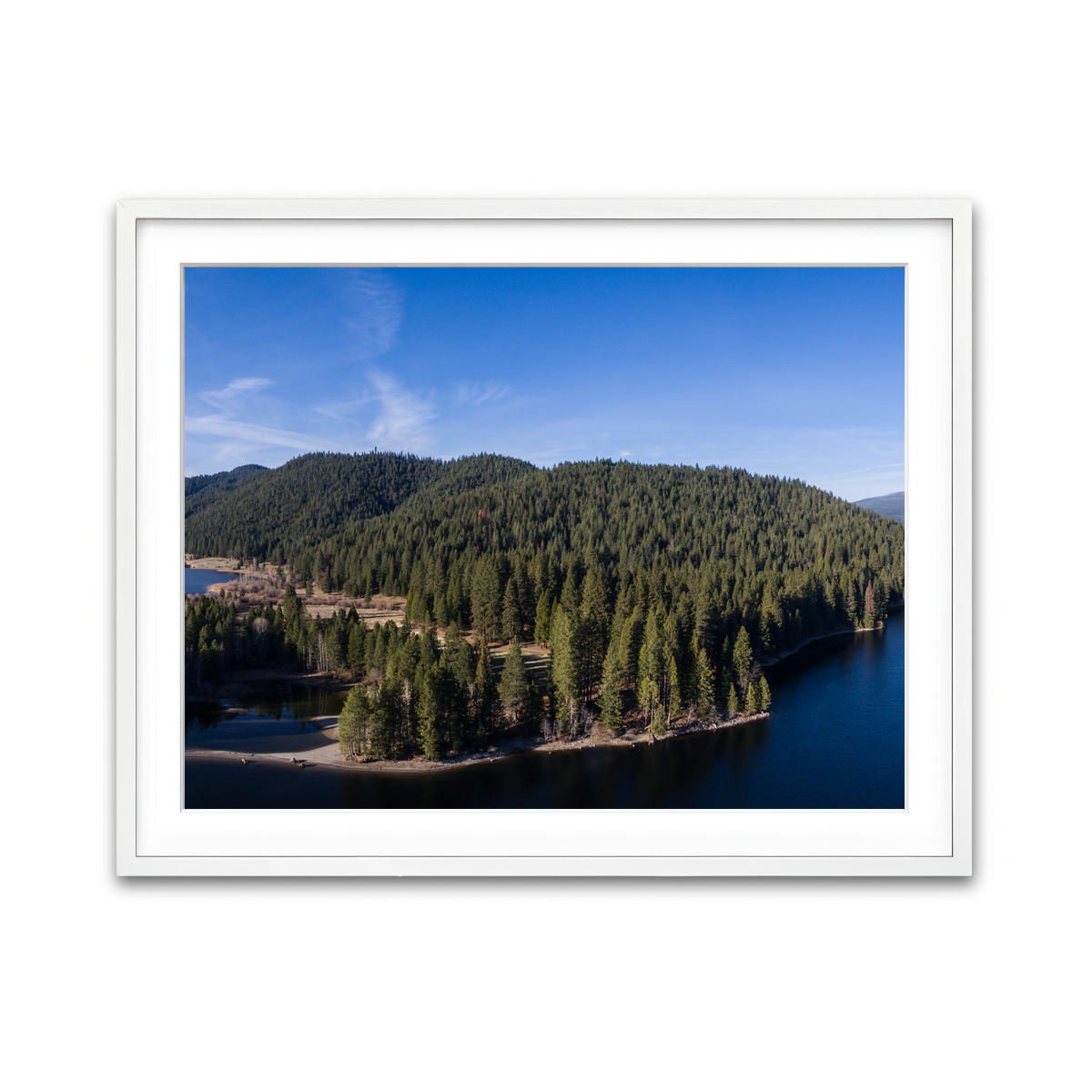 Siskiyou Lake and Mount Shasta Wall Art